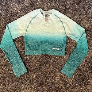 Gymshark crop long sleeve top